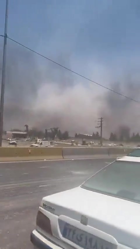 Bombing of Imam Hussein camp of the Revolutionary Guards in Kermanshah, western Iran