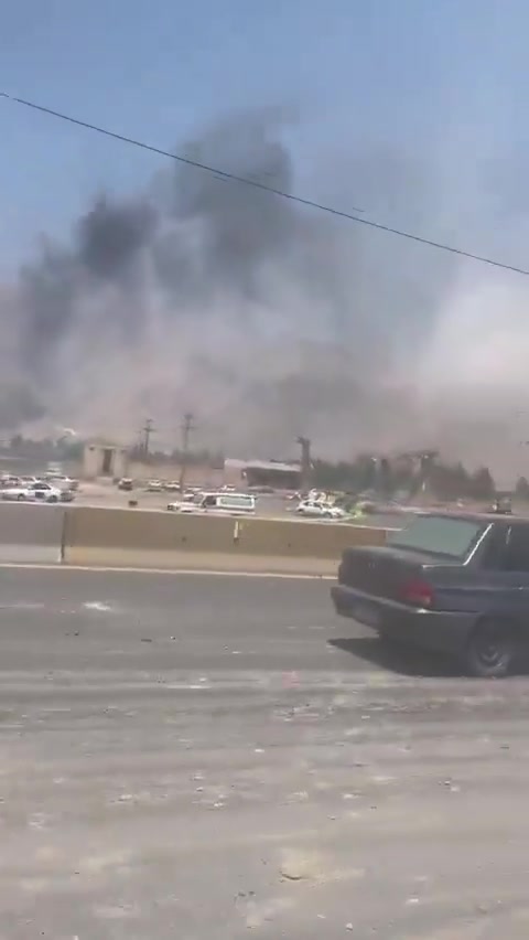 Bombing of Imam Hussein camp of the Revolutionary Guards in Kermanshah, western Iran