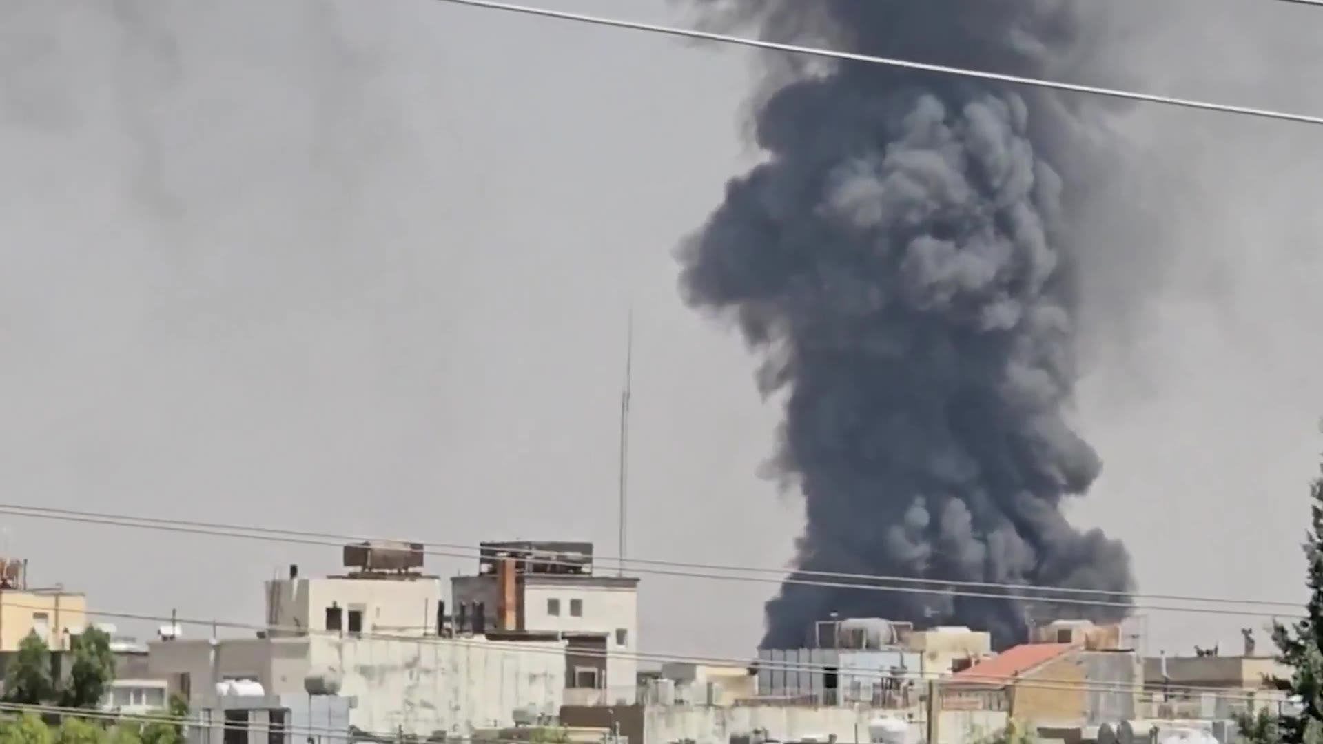 The raids that targeted the Iranian city of Shiraz