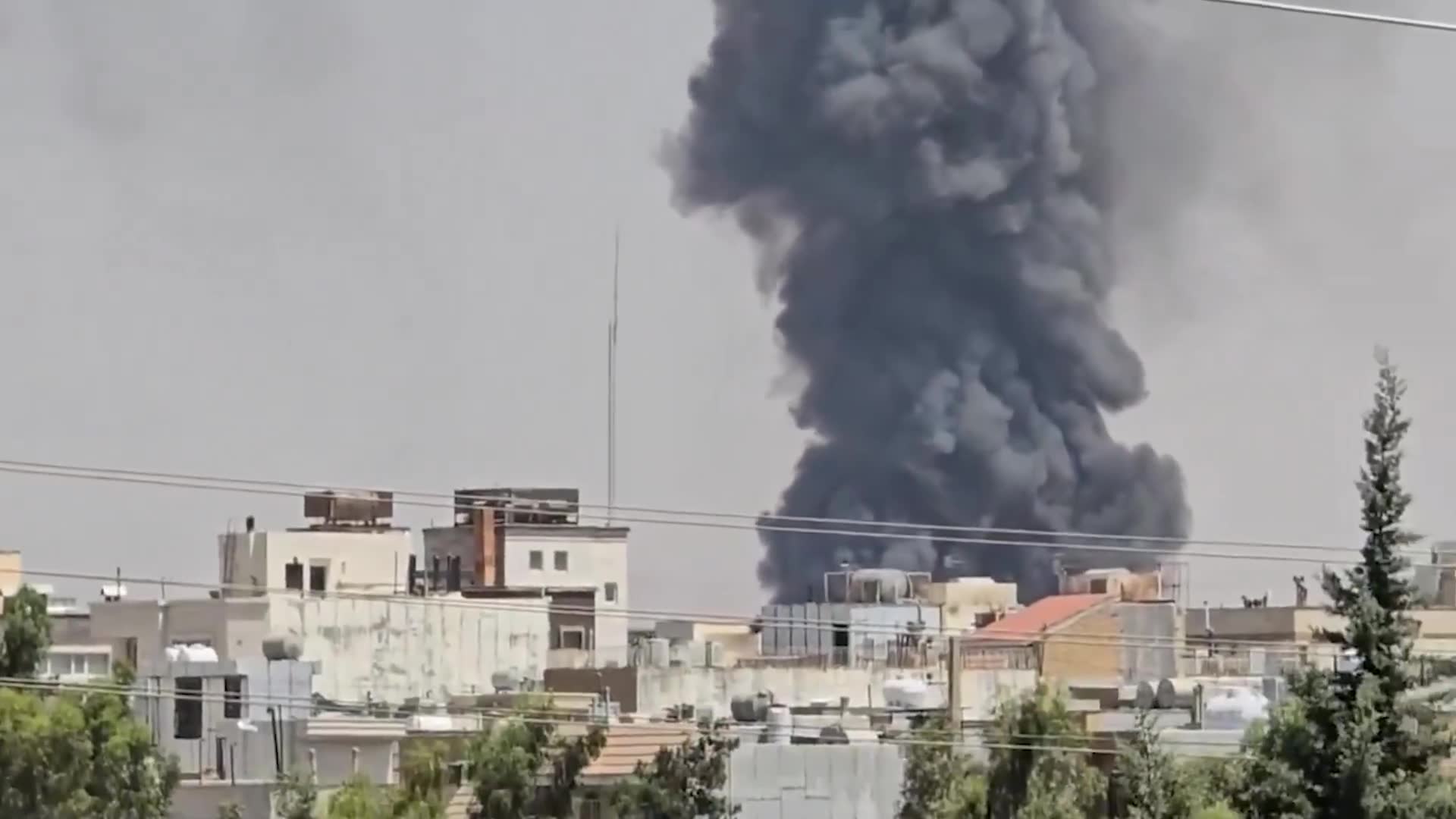 The raids that targeted the Iranian city of Shiraz