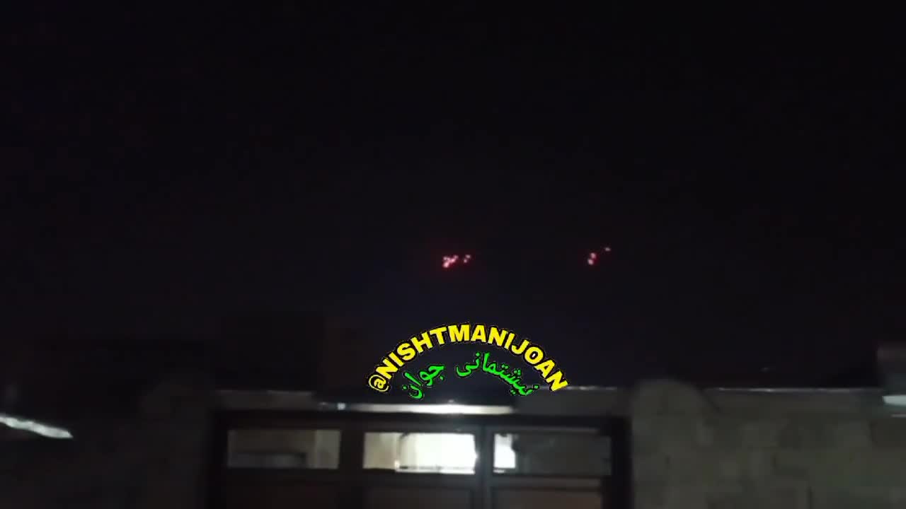 Iran: anti-air fire at work over Bukan as a new wave of Israeli strikes is ongoing on Tabriz and other sites in the West-Azerbaijan province