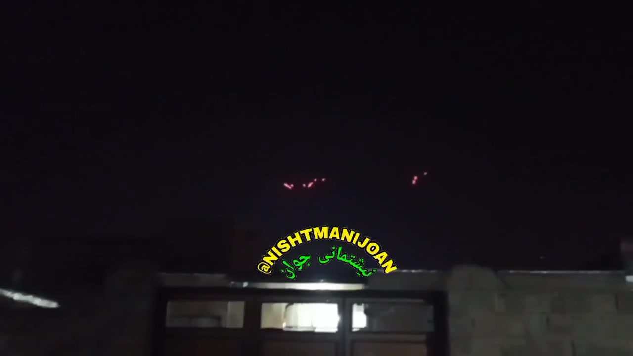 Iran: anti-air fire at work over Bukan as a new wave of Israeli strikes is ongoing on Tabriz and other sites in the West-Azerbaijan province