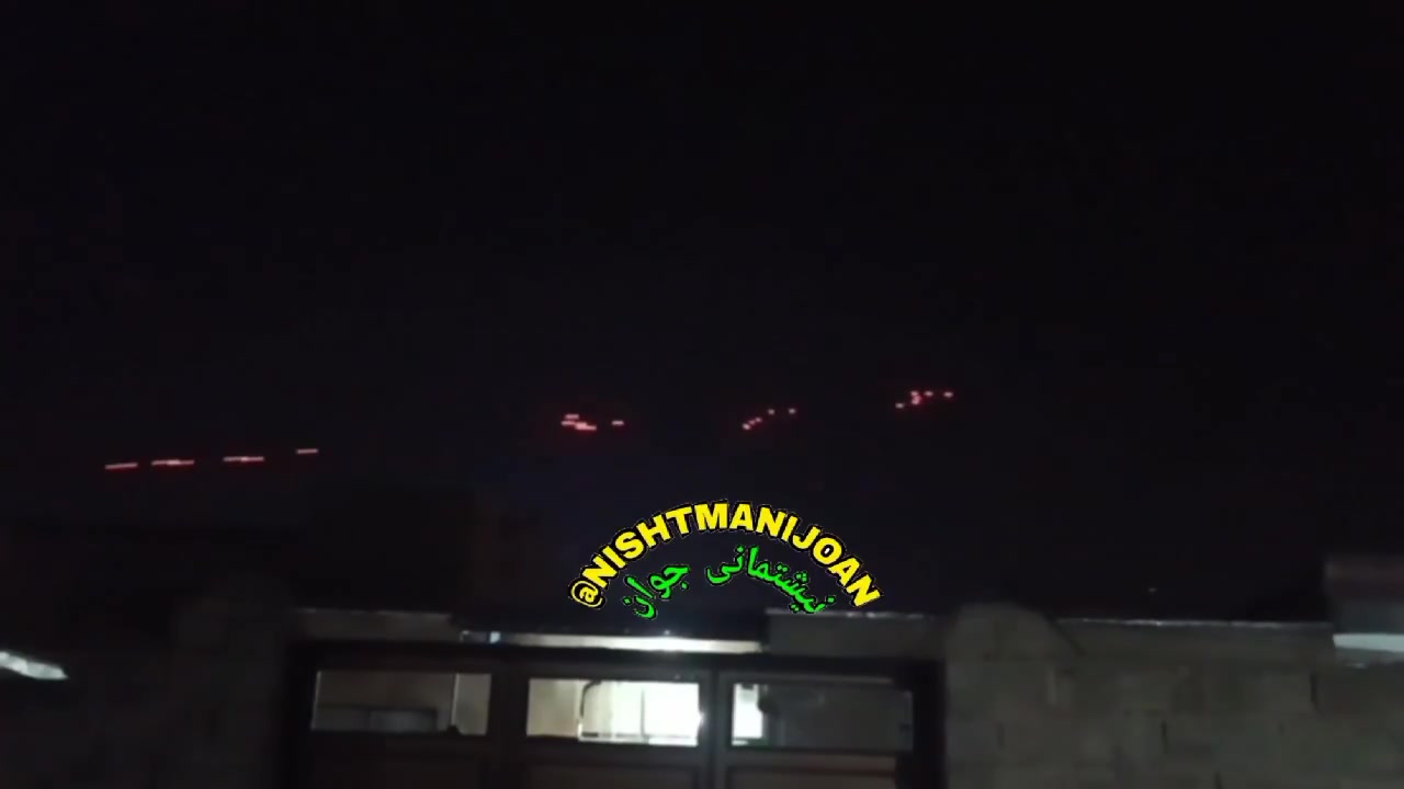 Iran: anti-air fire at work over Bukan as a new wave of Israeli strikes is ongoing on Tabriz and other sites in the West-Azerbaijan province