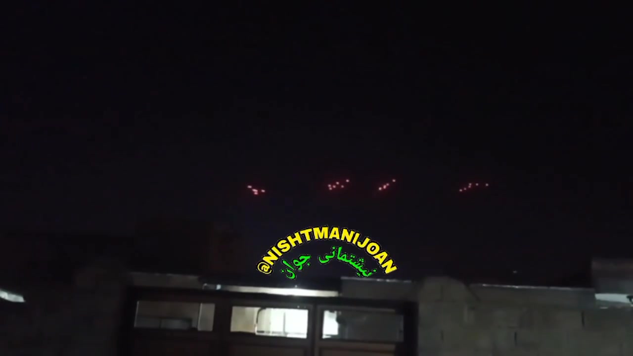 Iran: anti-air fire at work over Bukan as a new wave of Israeli strikes is ongoing on Tabriz and other sites in the West-Azerbaijan province