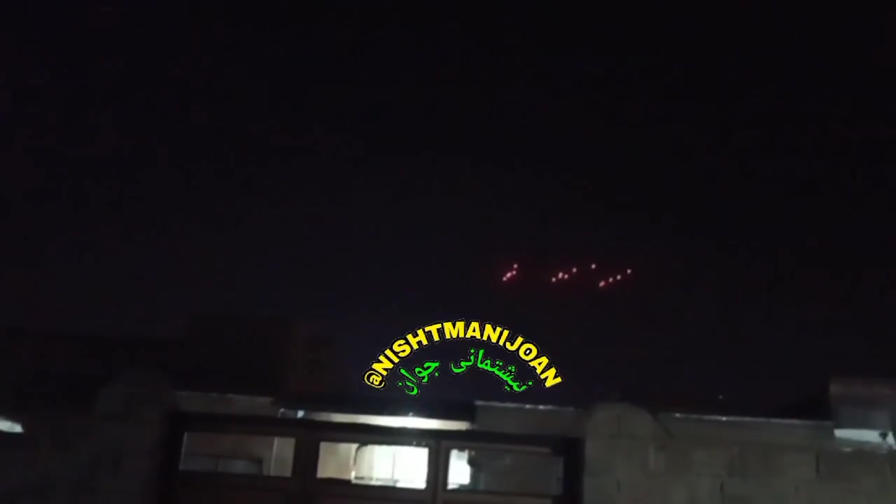 Iran: anti-air fire at work over Bukan as a new wave of Israeli strikes is ongoing on Tabriz and other sites in the West-Azerbaijan province