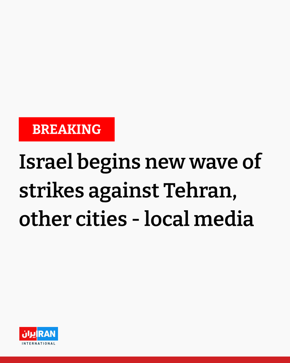 Iranian air defense systems have been activated in Isfahan, Sanandaj, Tabriz, Kermanshah, Ahvaz, and Bandar Anzali, local media reports say. Some Iranian media outlets also reported hearing explosions in Eslamshahr and Vavan near Tehran. The state-run IRNA news agency