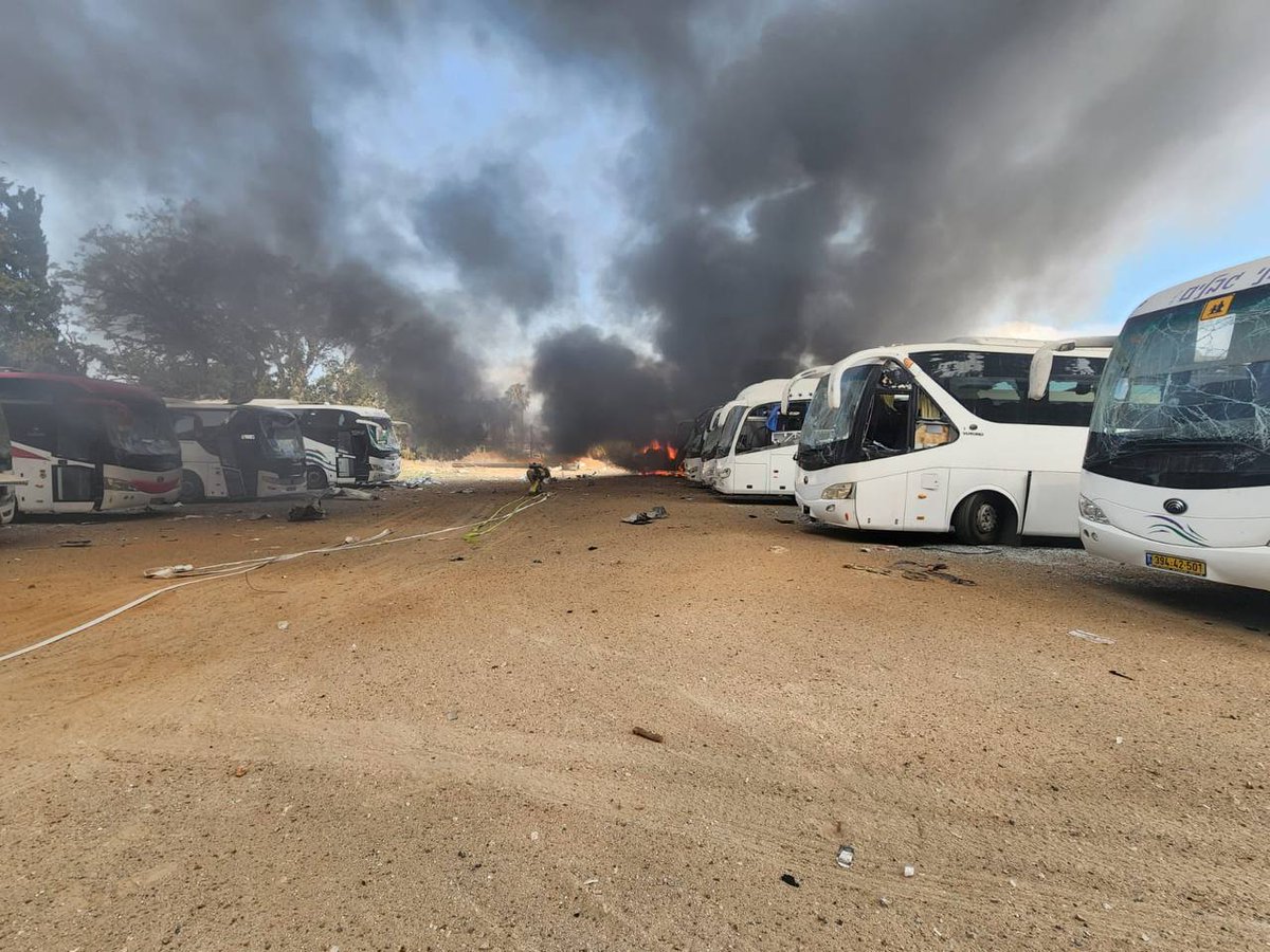 5 injured in latest Iranian missile attack on Israel. An empty bus was also hit