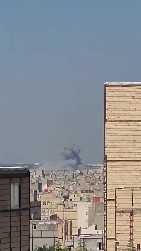 Iran International releases a video it claims shows an Israeli airstrike this morning on the western city of Tabriz.