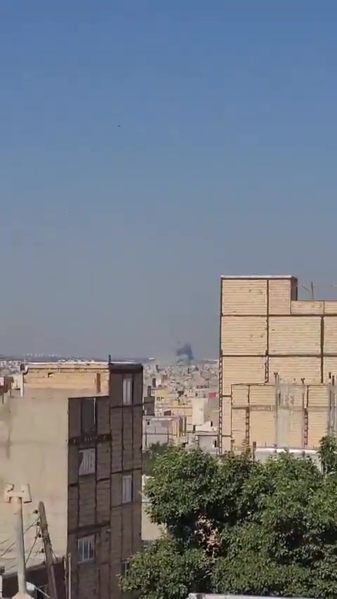 Iran International releases a video it claims shows an Israeli airstrike this morning on the western city of Tabriz.