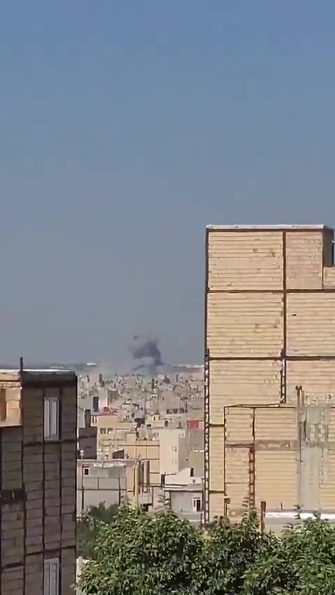 Iran International releases a video it claims shows an Israeli airstrike this morning on the western city of Tabriz.