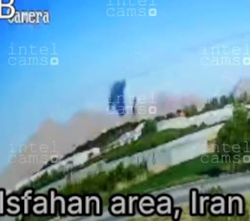 Reports and footage indicate a target in Isfahan, near Vileshahr in Najafabad, has been hit