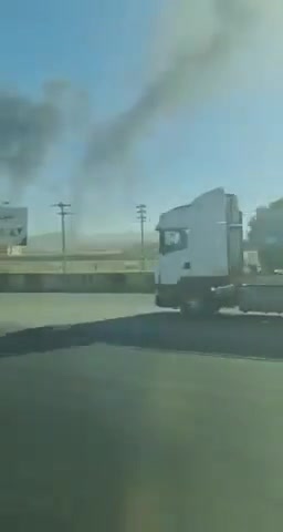 Report of an attack on the police headquarters in the city of Kashan, Iran