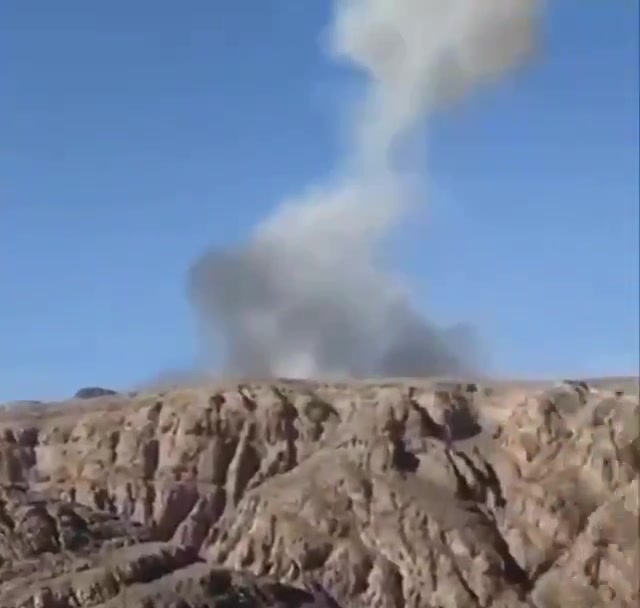 Local reports of Israeli airstrikes targeting the IRGC's Shahid Kharrazi barracks in Shahinshahr, and the Najafabad missile base in Isfahan province.