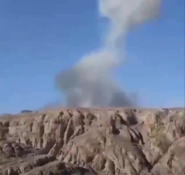 Local reports of Israeli airstrikes targeting the IRGC's Shahid Kharrazi barracks in Shahinshahr, and the Najafabad missile base in Isfahan province.