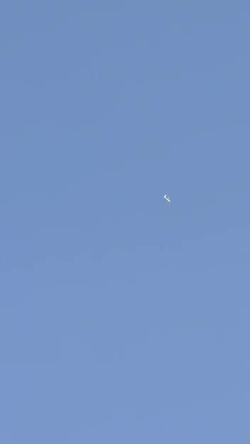 An Israeli Hermes 900 Long-Endurance Tactical Drone flies freely in the sky over Kermanshah in Western Iran, reportedly carrying out strikes against the Imam Hassan Military Base