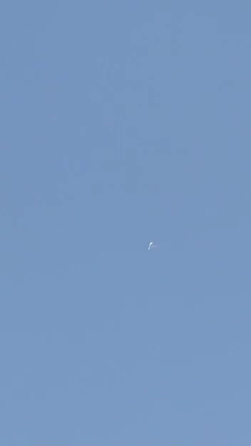 An Israeli Hermes 900 Long-Endurance Tactical Drone flies freely in the sky over Kermanshah in Western Iran, reportedly carrying out strikes against the Imam Hassan Military Base