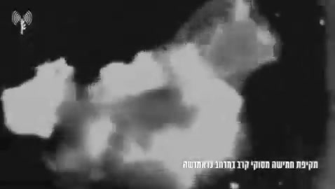 Footages showing the destruction of 5 Iranian Cobra helicopters in Kermanshah after an Israeli airstrike