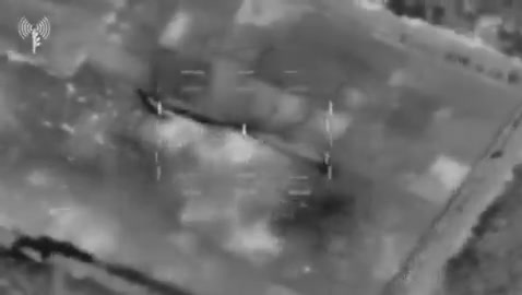Footages showing the destruction of 5 Iranian Cobra helicopters in Kermanshah after an Israeli airstrike