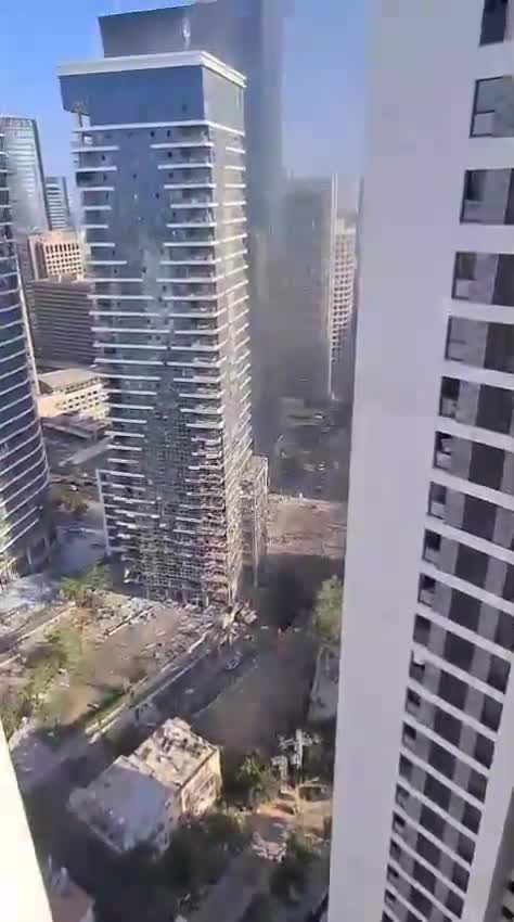 Heavy Destruction: Documentation from the Direct Hit in Ramat Gan 