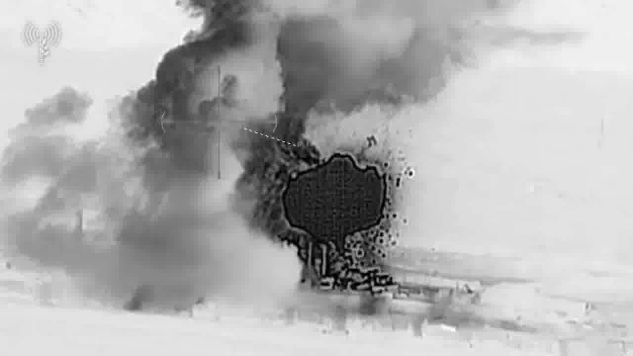 Israeli army released a footage of the attack on Arak reactor in Iran