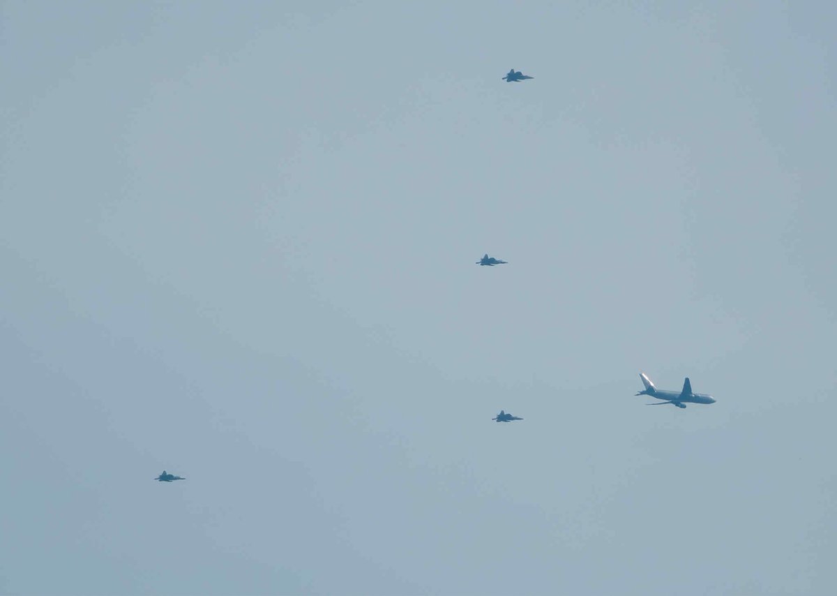 F-22s arrive in the Middle East