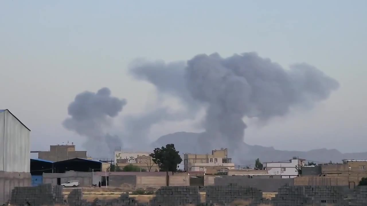 The nuclear site east of Isfahan was heavily struck early this morning