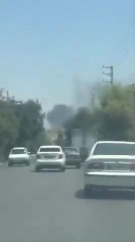Shiraz airport struck by Israeli warplanes