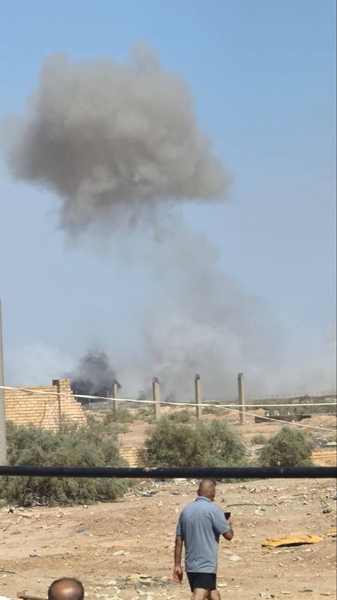 Israeli warplanes struck Iranian military sites near the Al-Shaib border crossing, along the Iraq-Iran frontier