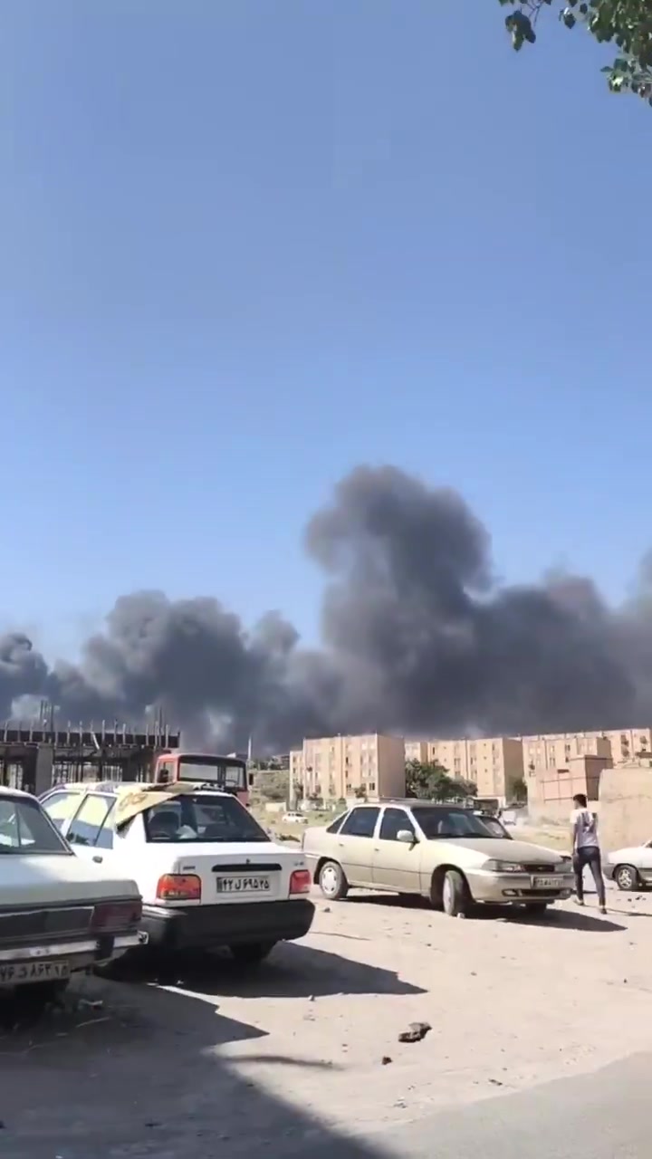 Footage reportedly shows Ashura Bridge in Tabriz targeted by Israeli warplanes