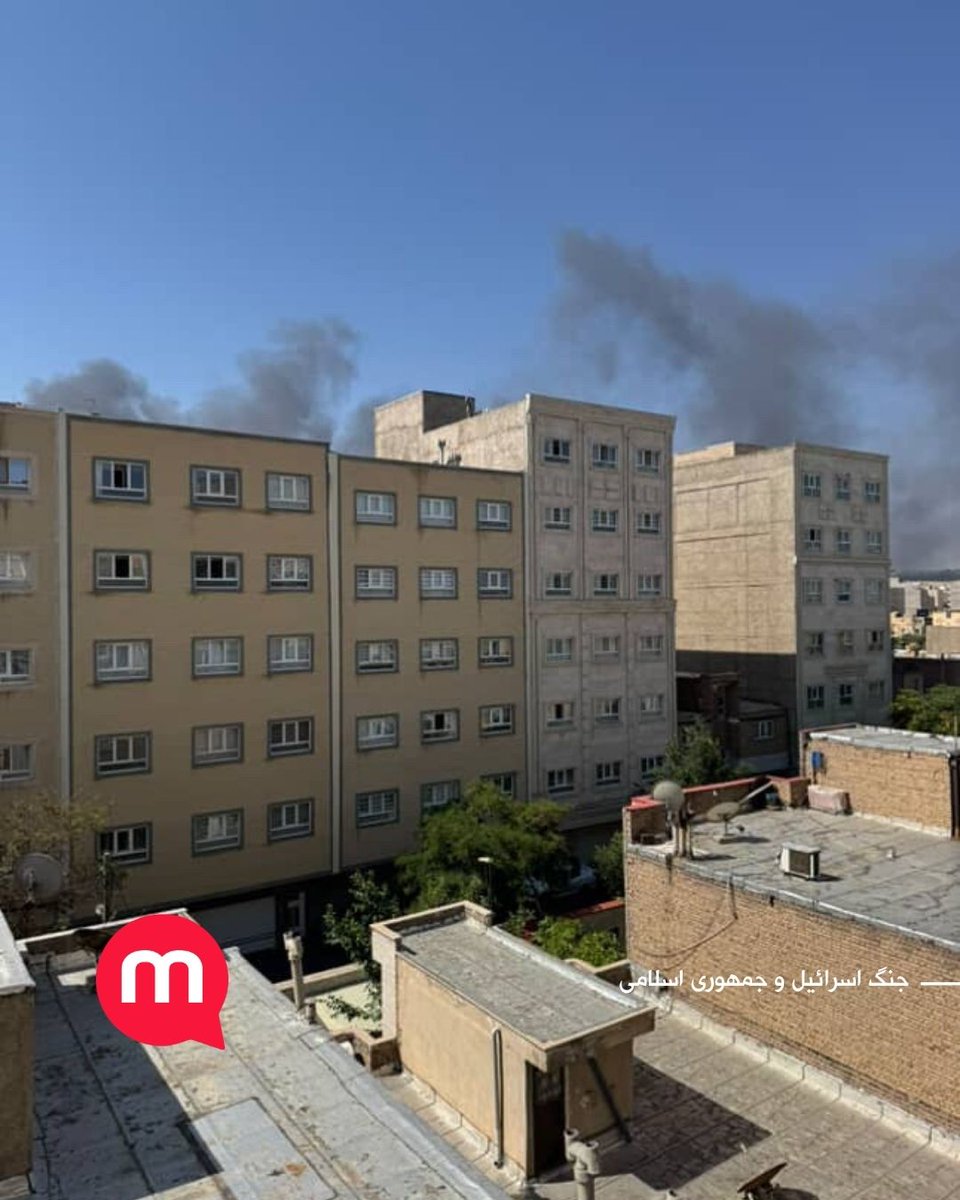A massive explosion was heard in Tabriz.