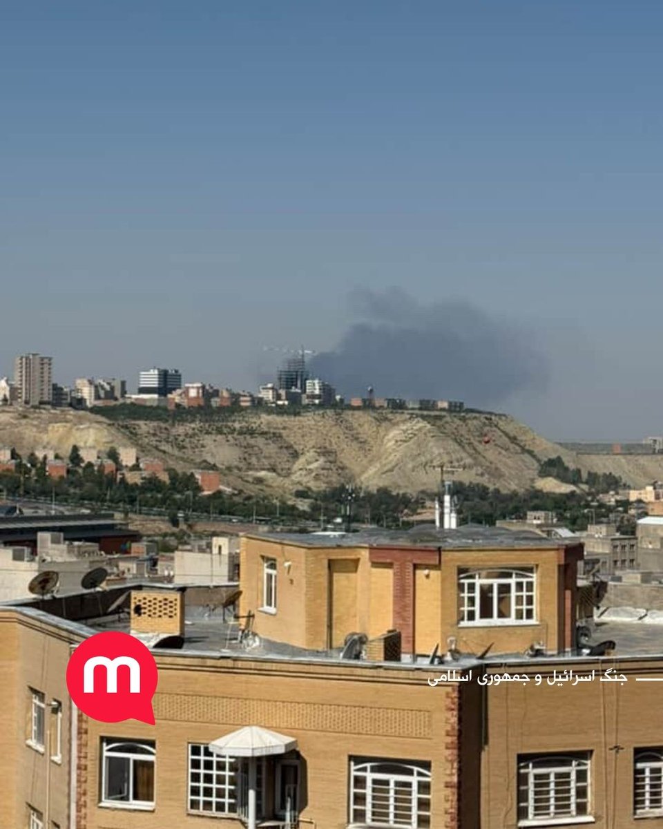 A massive explosion was heard in Tabriz.