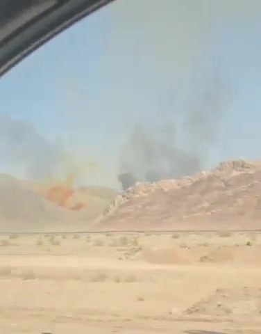 Israeli warplanes strike Al Ghadeer base in Yazd, central Iran