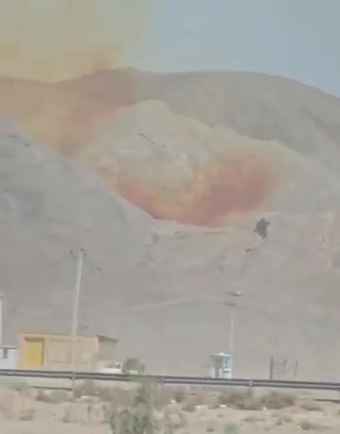 Israeli warplanes strike Al Ghadeer base in Yazd, central Iran