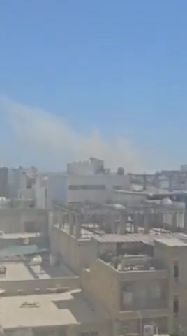 Israel is heavily striking Bushahr Airport, southwestern Iran