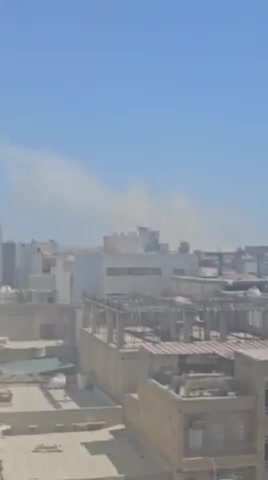 Israel is heavily striking Bushahr Airport, southwestern Iran