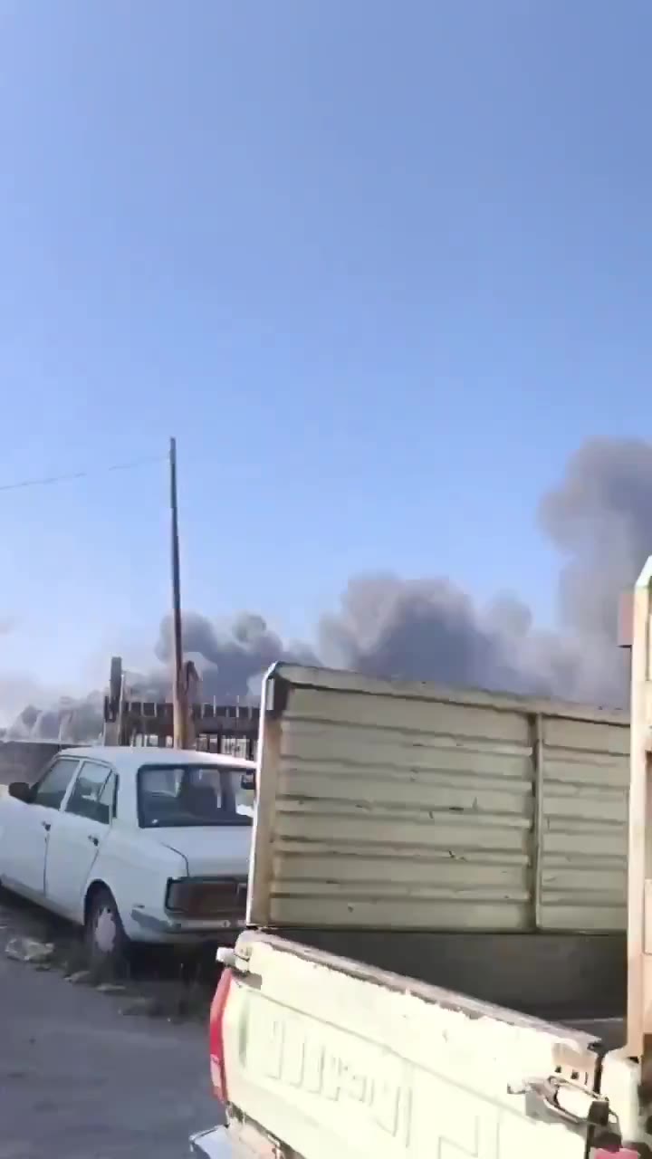 Israeli air strikes on Tabriz, western Iran