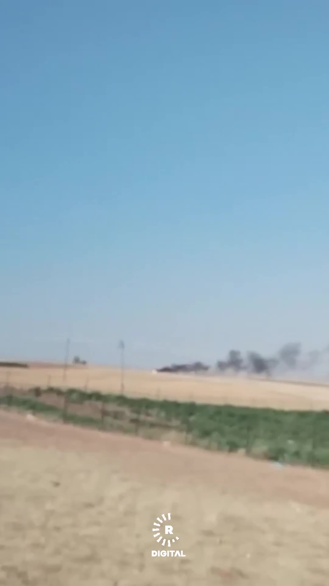 A suspected drone crashed near Erbil International Airport