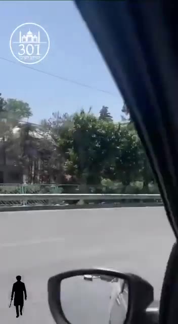 Scenes of Israeli raids on the Iranian capital, Tehran, and the city of Karaj a short while ago.