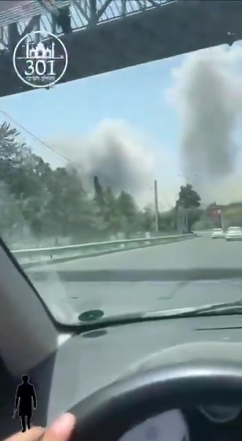 Scenes of Israeli raids on the Iranian capital, Tehran, and the city of Karaj a short while ago.