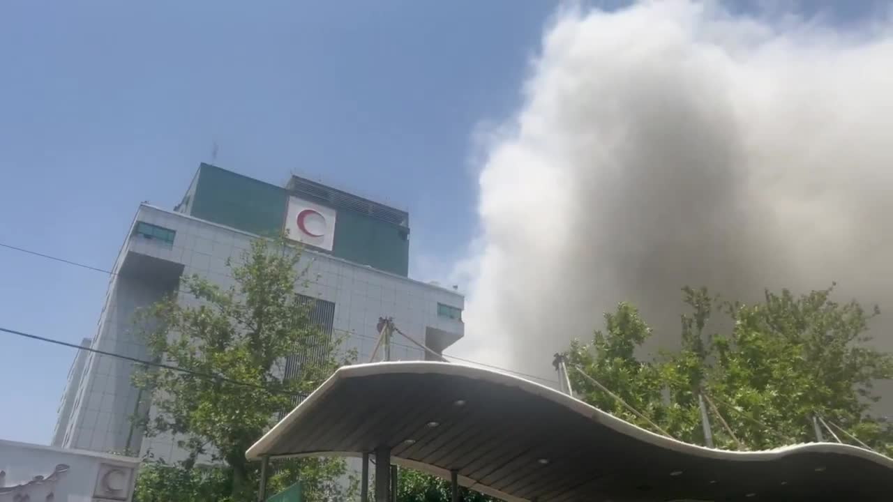 Numerous explosions reported over Tehran