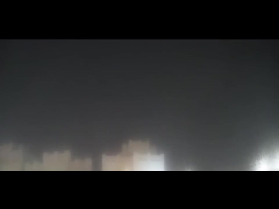 Air defense activity over Doha, Qatar