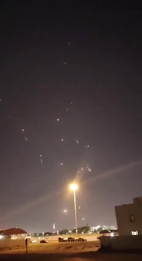 More footage has reportedly surfaced showing the attack in Doha, Qatar