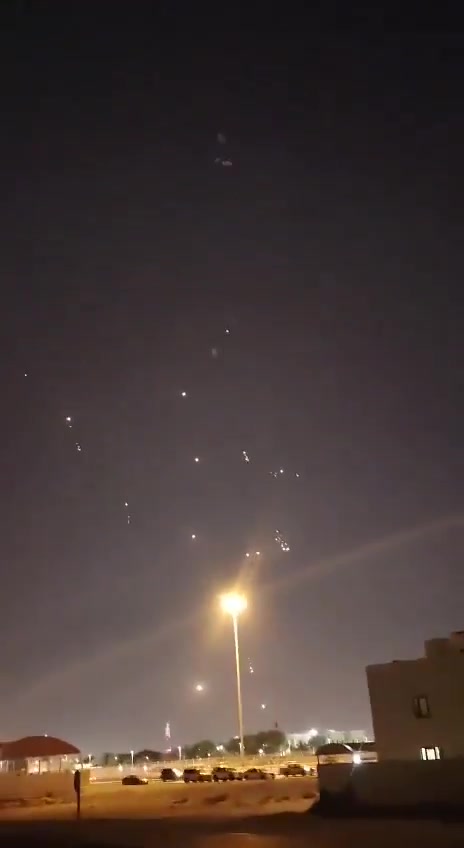 More footage has reportedly surfaced showing the attack in Doha, Qatar