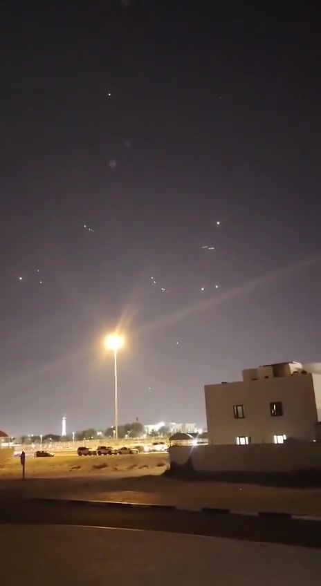 More footage has reportedly surfaced showing the attack in Doha, Qatar