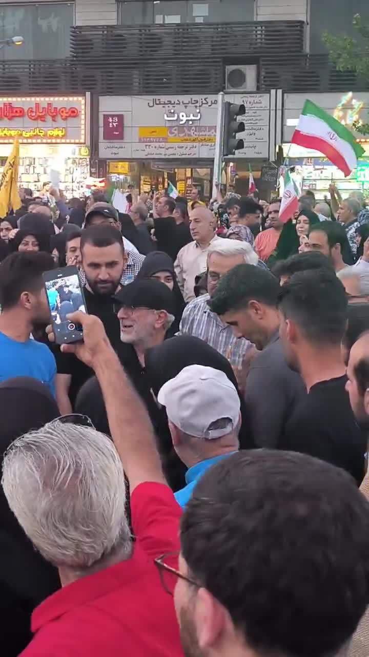 First public appearance of Esmail Qanni, commander of IRGC's Quds Force following speculation that he had been killed in an Israeli airstrike in Tehran