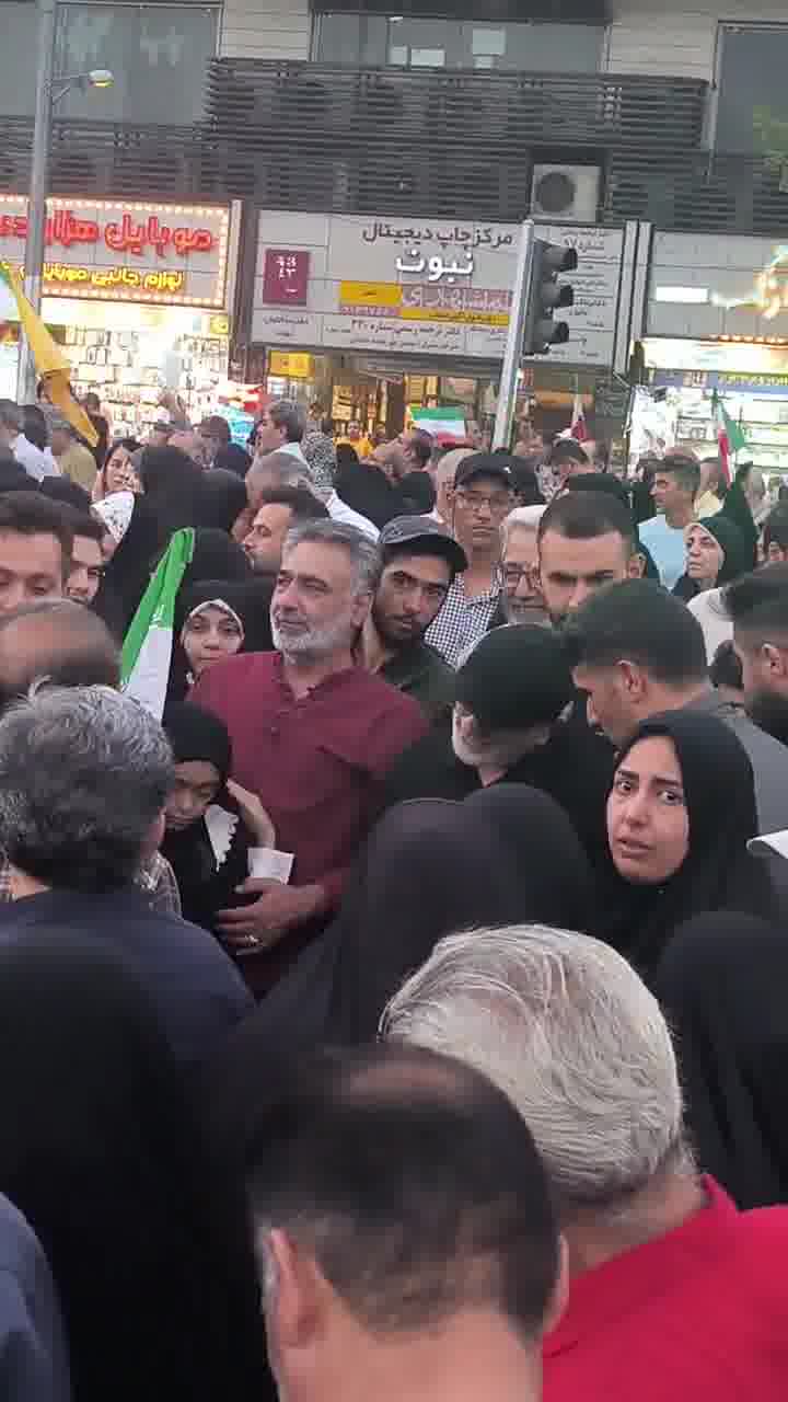 First public appearance of Esmail Qanni, commander of IRGC's Quds Force following speculation that he had been killed in an Israeli airstrike in Tehran
