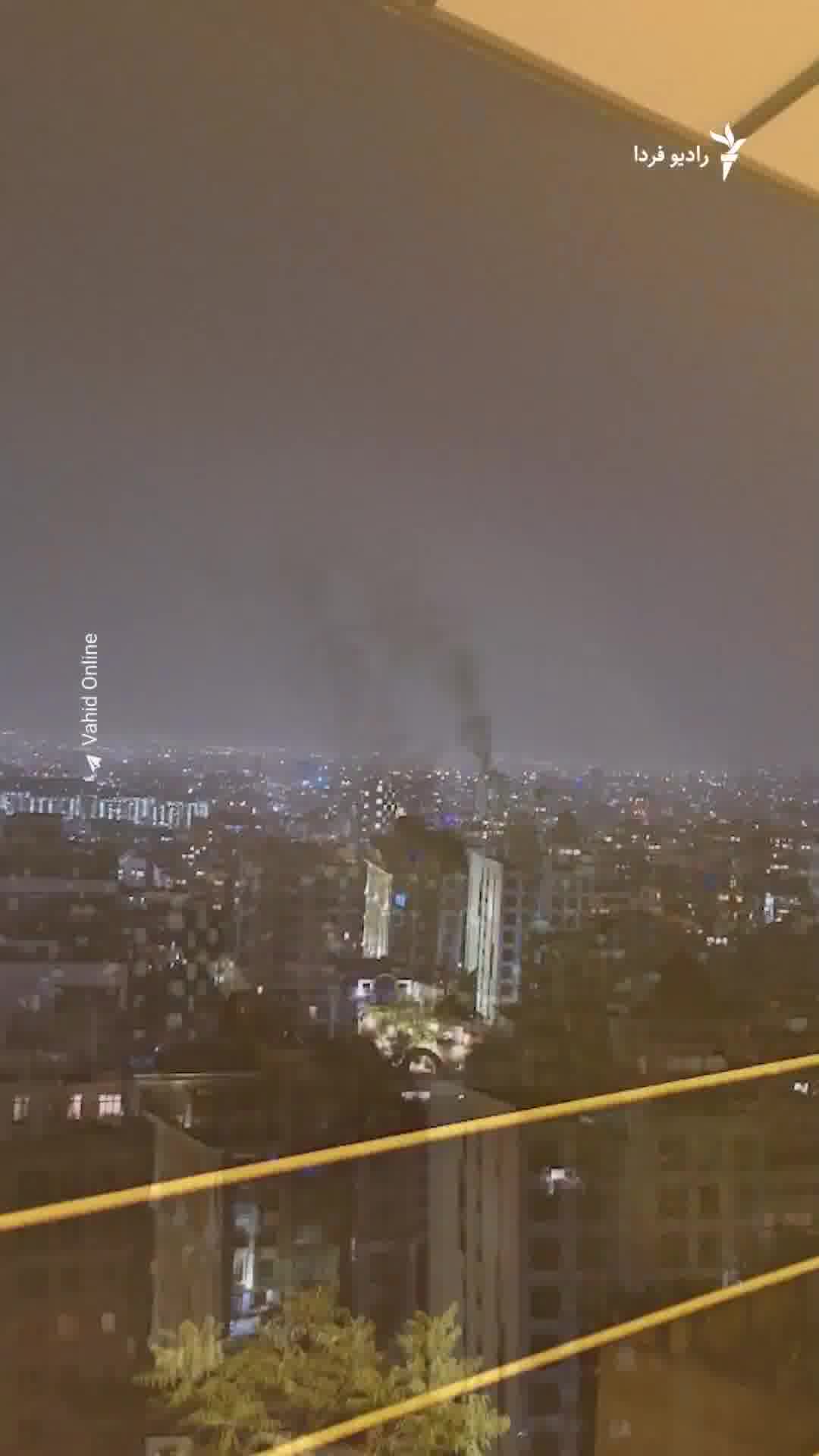 Images posted on social media on the evening of Thursday, July 25, show a fire in one of the units of the Sky Tower in the Farmanieh area of Tehran. There has been no report yet on the cause of the incident or the extent of the damage.