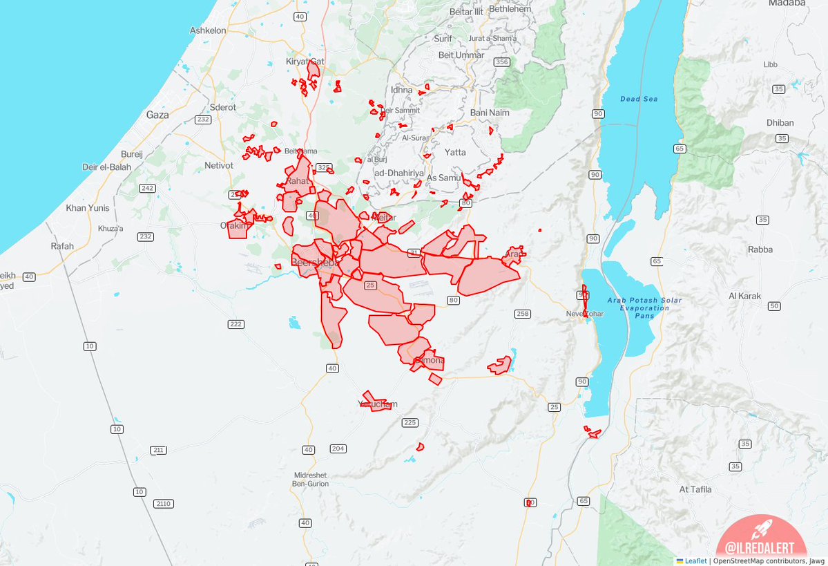 The Israeli Defense Forces detected missile launches targeting multiple areas in Israel. The Home Front Command urges residents in those locations to stay near shelters and go inside immediately when alerts sound. [07:07:11]