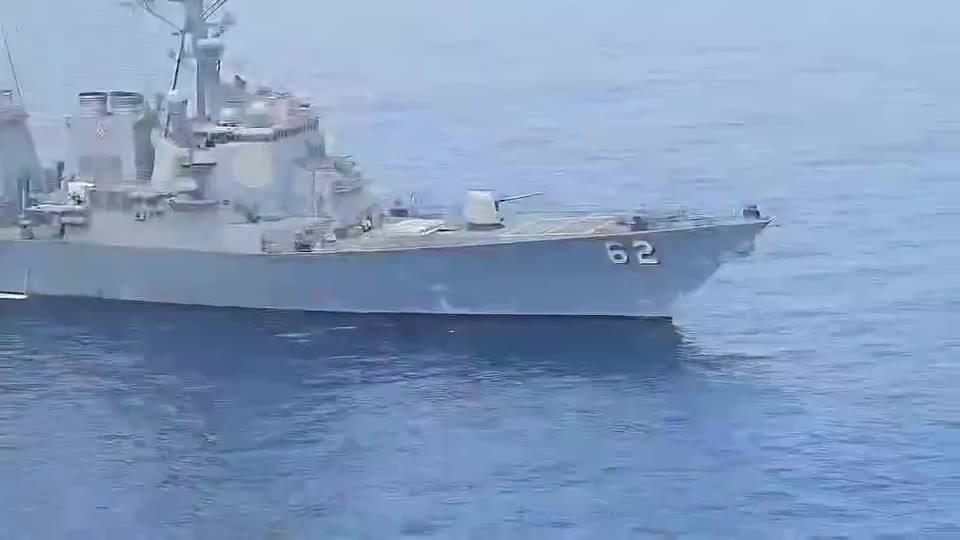 An Iran Naval helicopter warned USS Fitzgerald today at 10 am after it encroached on Iran's monitored waters in Sea of Oman. US destroyer threatened chopper, but Iranian pilot persisted. Backed by Iranian Army air defense, the US warship was forced to change course