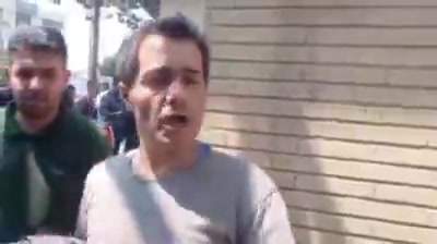 Zanjan, noroeste do Irã Protesto realizado por membros e beneficiários da Cooperativa Habitacional Pardis Gharb Mehrara